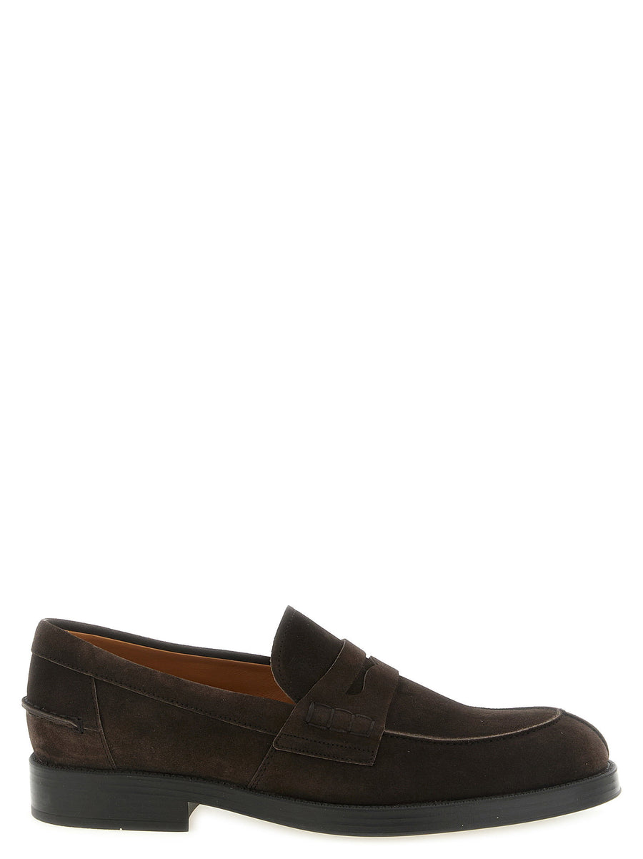 Tod's Men's Suede Loafers Premium Leather Moccasins With Classic Stitching And Timeless Silhouette
