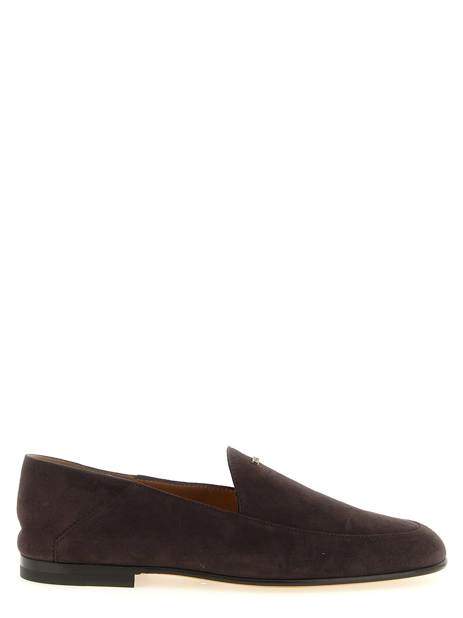 Tod's Sabot Loafers for Women in Brown Goat Leather